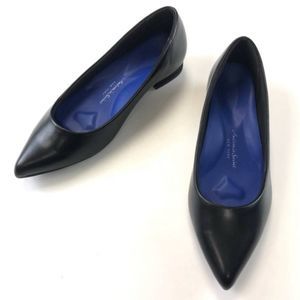 Antonia Saint NY Jane Autumn Flat in Black